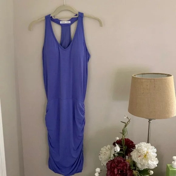 athleta purple dress ATHLETA Rincon Dress NWT Size MT Quick Dry Violet Light Purple
